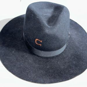 Charlie one black hat